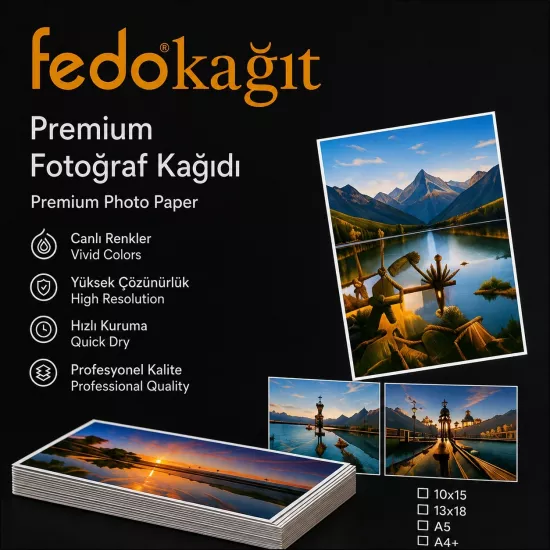 Inkjet Yazıcılar için Fotoğraf Kağıtları